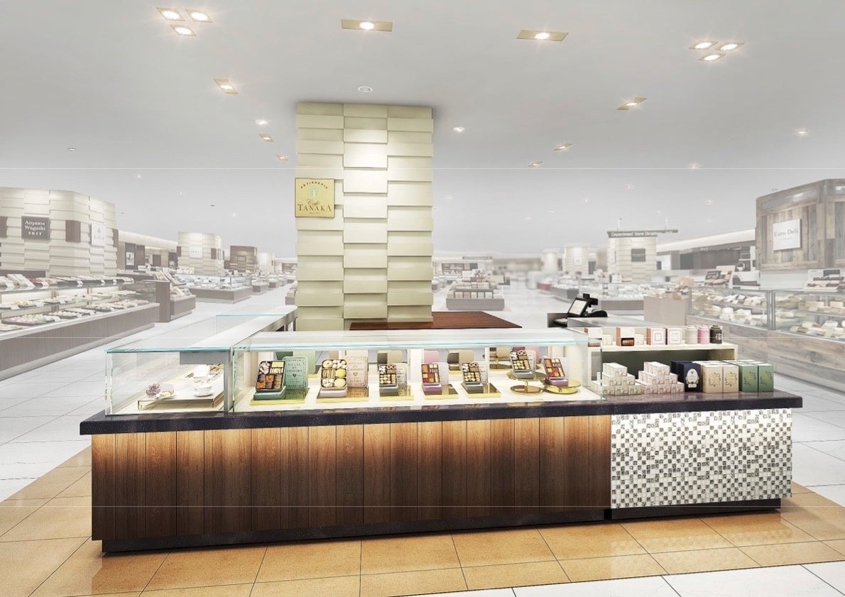 Cafe Tanaka Opens in Isetan Shinjuku, Tokyo