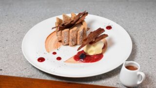 Limited-Time Chocolate Charlotte at Minimal Cafe in Setagaya, Tokyo