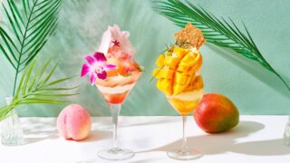 Luxurious Peach and Mango Parfaits Arrive in Tokyo for Summer