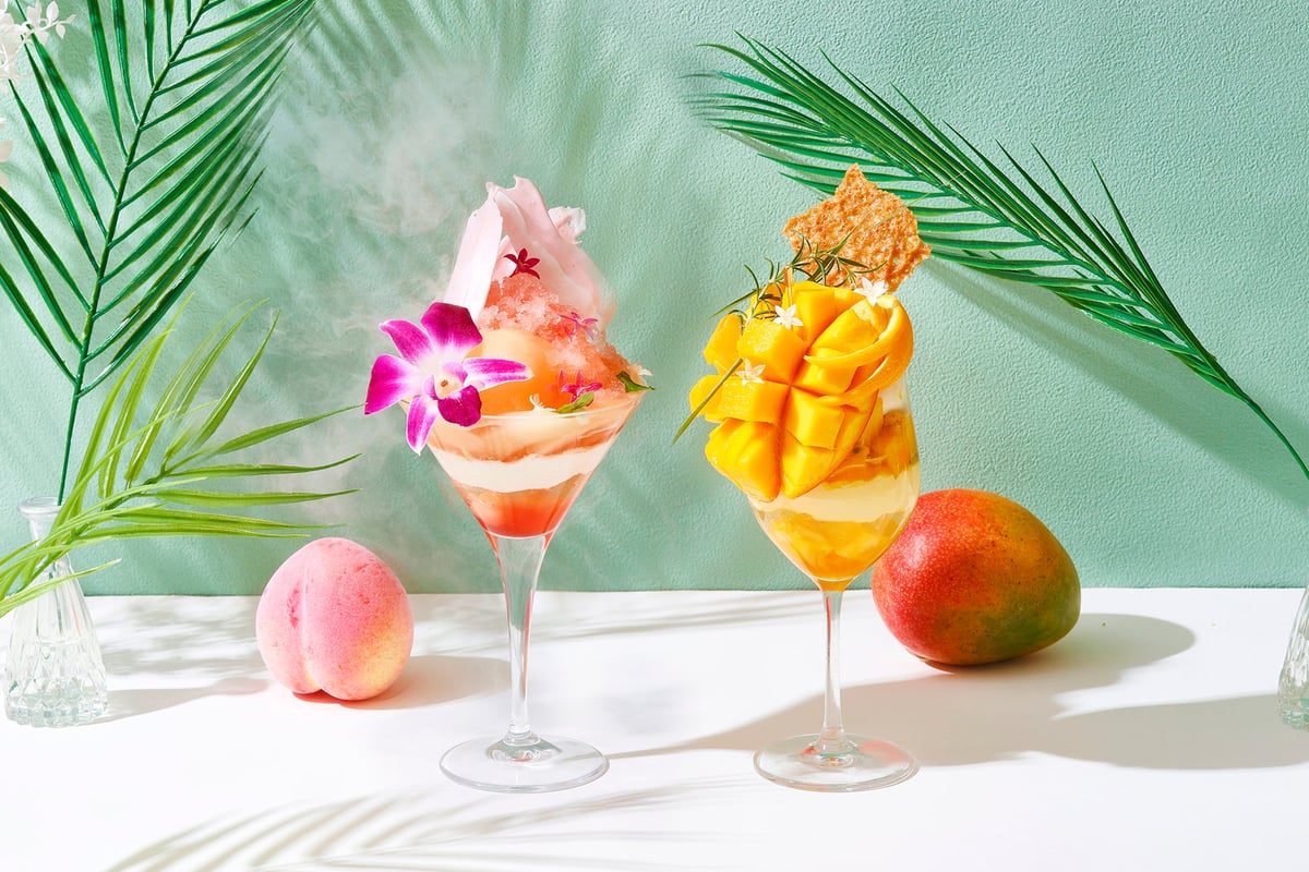 Luxurious Peach and Mango Parfaits Arrive in Tokyo for Summer – photo 2