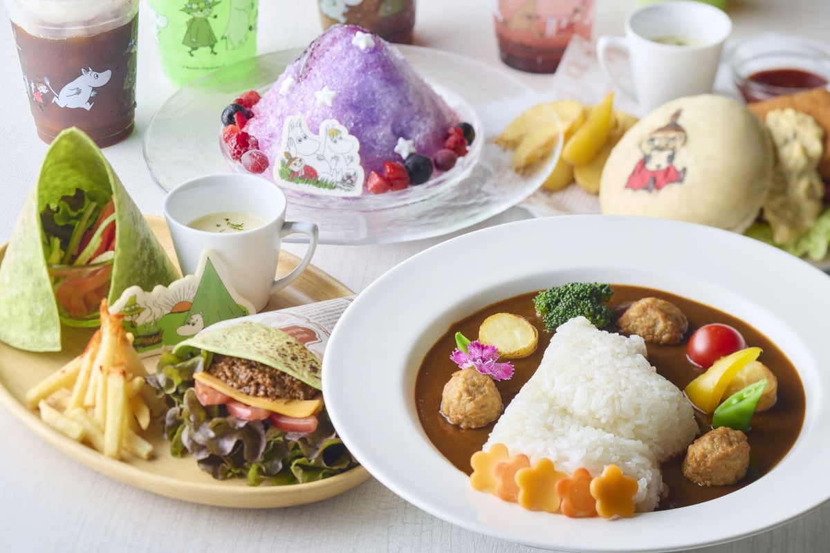 Moomin Collaboration Menu Debuts at Fukuoka Art Museum Cafe