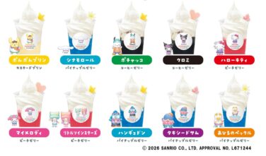 sanrio collaboration sweets yokohama peko chan milky donuts 01