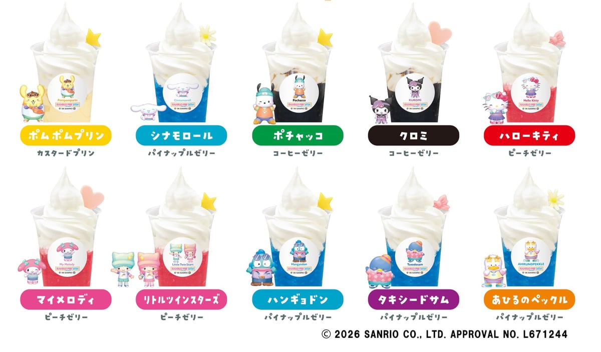 Sanrio Collaboration Sweets at Yokohama's Peko-chan Milky Donuts – photo 3