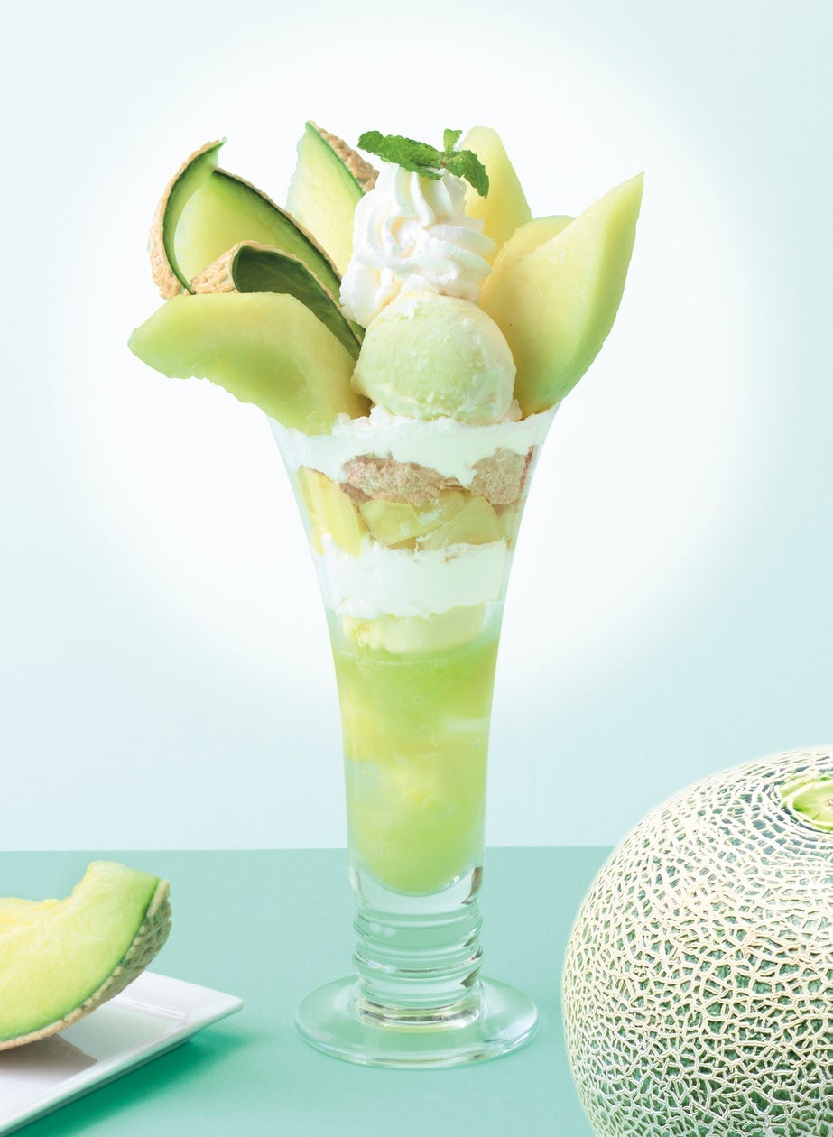 Seasonal Melon Desserts Debut at Ginza Cozy Corner Cafes in Tokyo