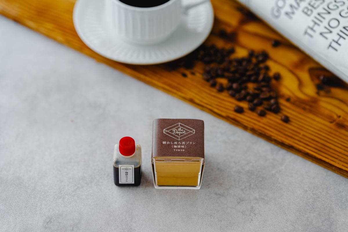 New Coffee Pudding Debuts at Tokyo Station's Nostalgic Bar Depot