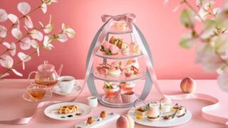 Afternoon Tea Set Pure Peach at ANA Crowne Plaza Kanazawa from July 1
