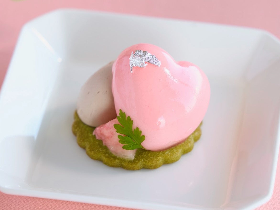 White Peach and Earl Grey Mousse