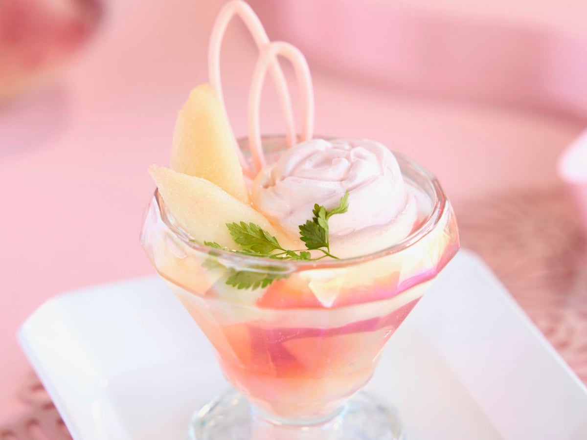 White Peach Agar Jelly