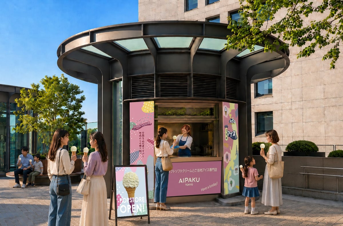 'Aipaku® TOKYO' opens for a limited time at Tokyo Midtown Hibiya!