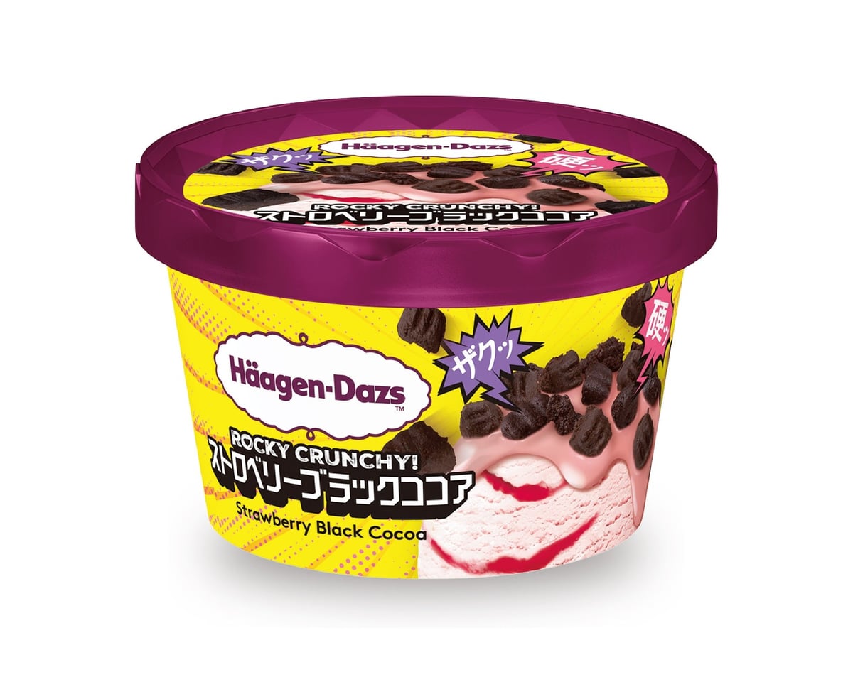 ROCKY CRUNCHY! Strawberry Black Cocoa