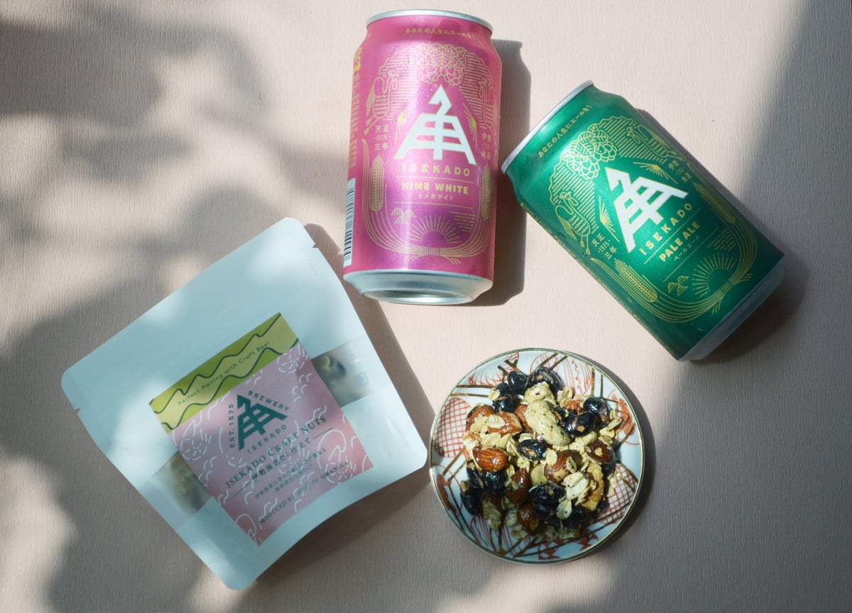 ISEKADO CRAFT NUTS with Spiny Lobster Broth (Isekado Craft Nuts) produced by and/or Granola