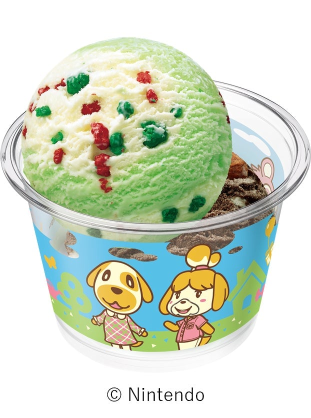 Animal Crossing x Baskin-Robbins Collaboration Campaign in Japan From July 1