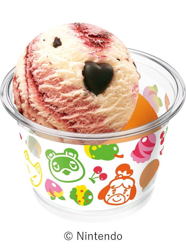 Animal Crossing x Baskin-Robbins Collaboration Campaign in Japan From July 1