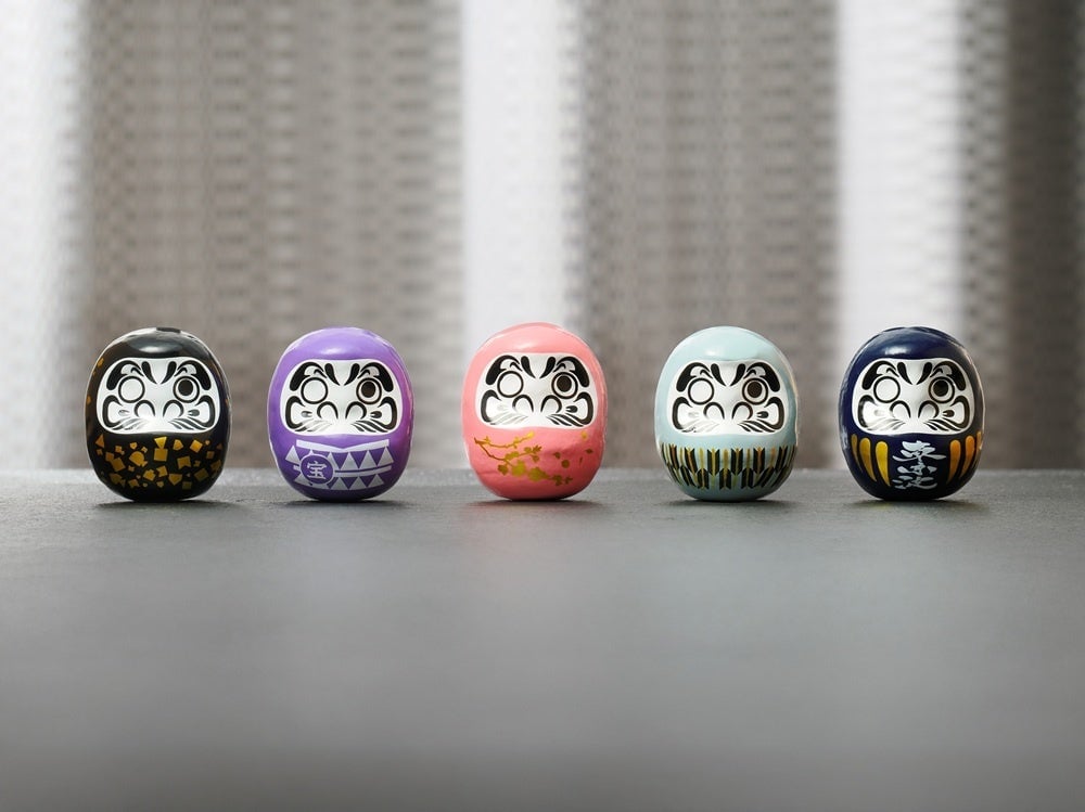 Turning your stay into a collectible experience, these lucky Daruma motifs feature iconic designs unique to each hotel in Japan.