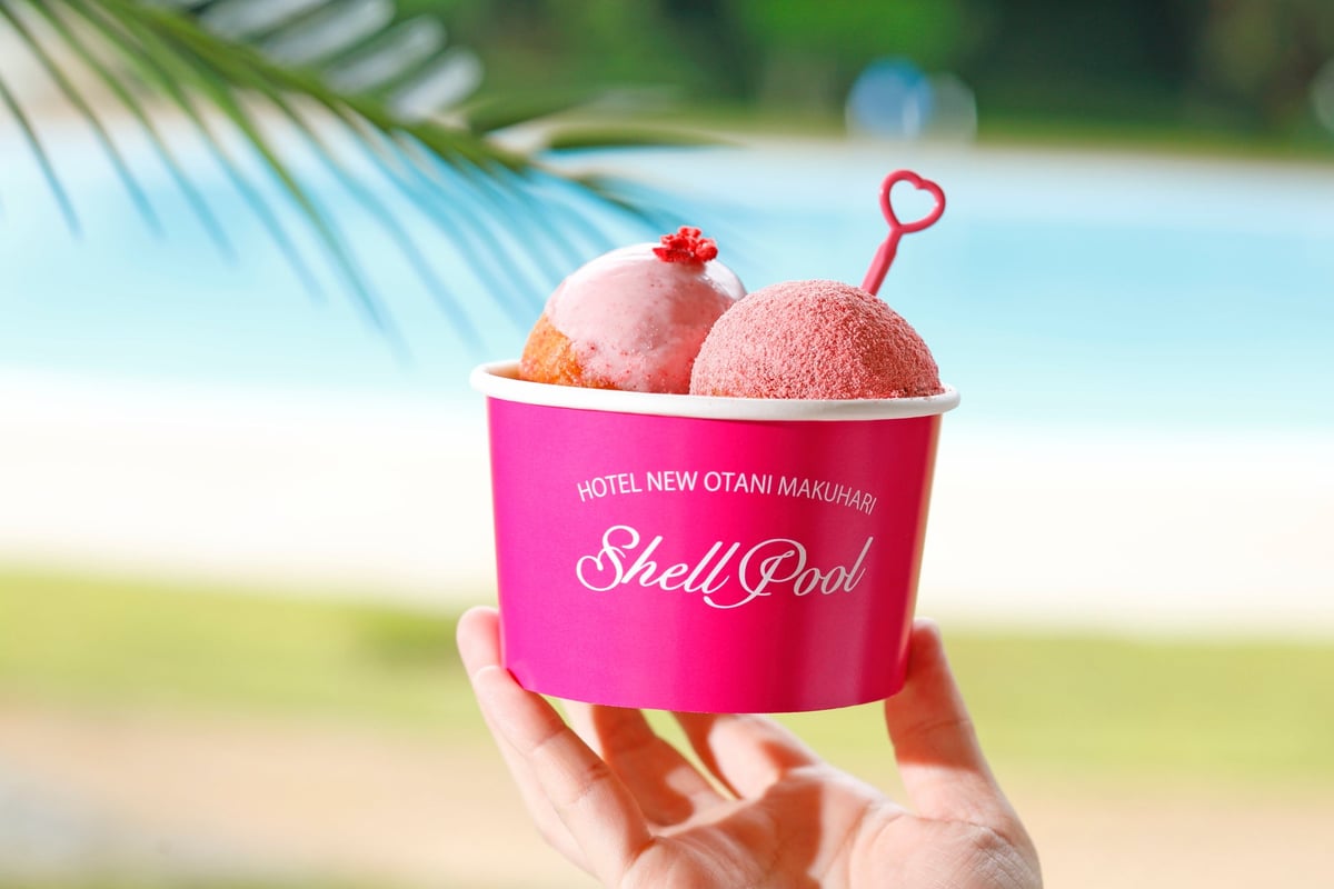 Pink Malasada ~W Strawberry~