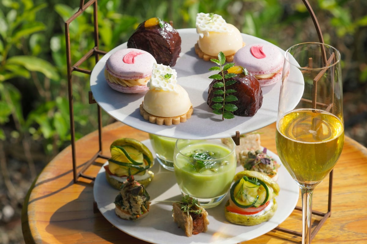 Botanical Afternoon Tea with Honey and Herbs at Six Senses Kyoto from June 21