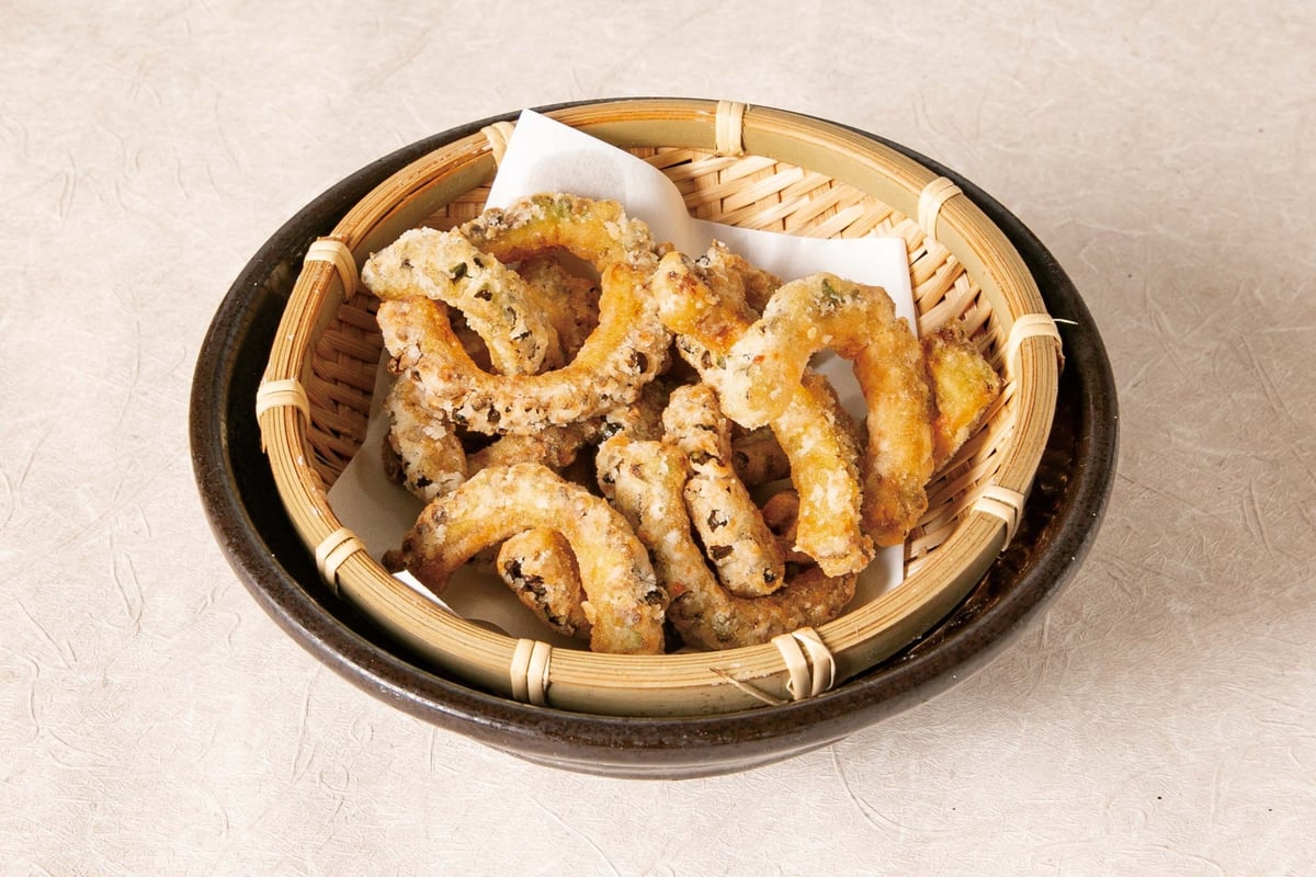 Addictive Goya Karaage (bitter melon fried) — ¥490 (tax included¥539)