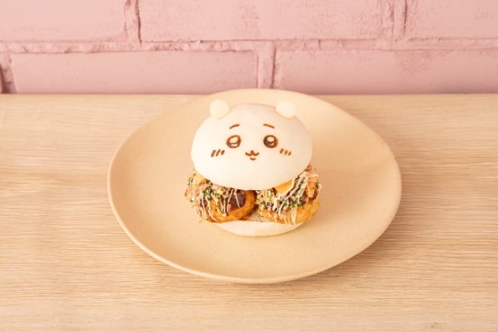 【Osaka Limited】Chiikawa Takosen Burger — ¥670 (tax included)