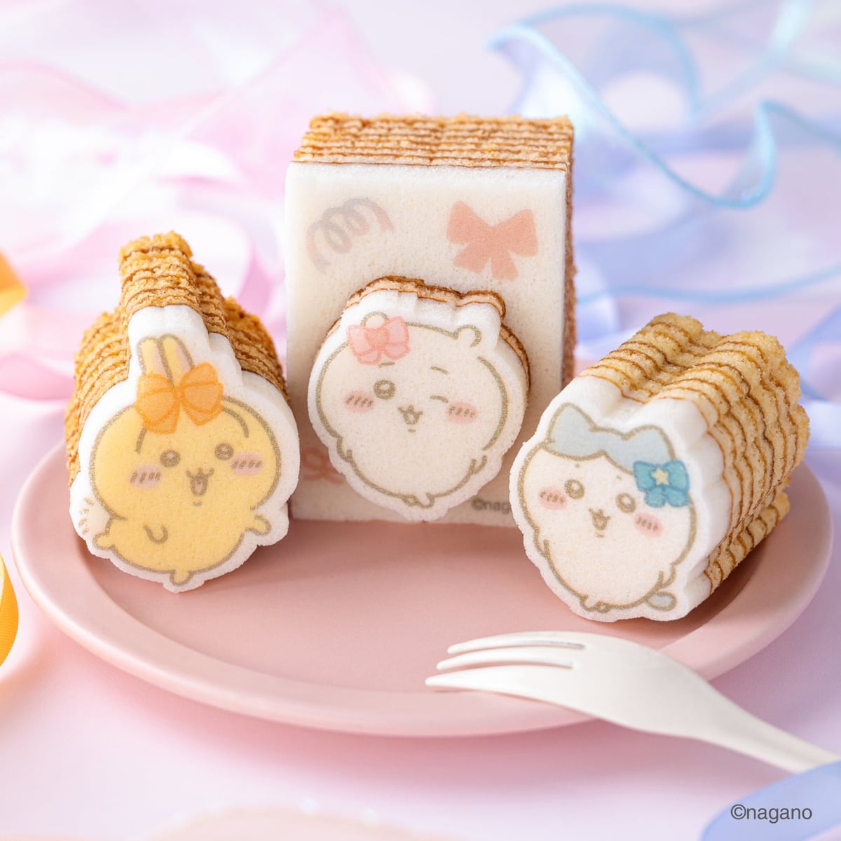Chiikawa Cut-Out Baumkuchen at Chiikawa Land in Japan — From July 3
