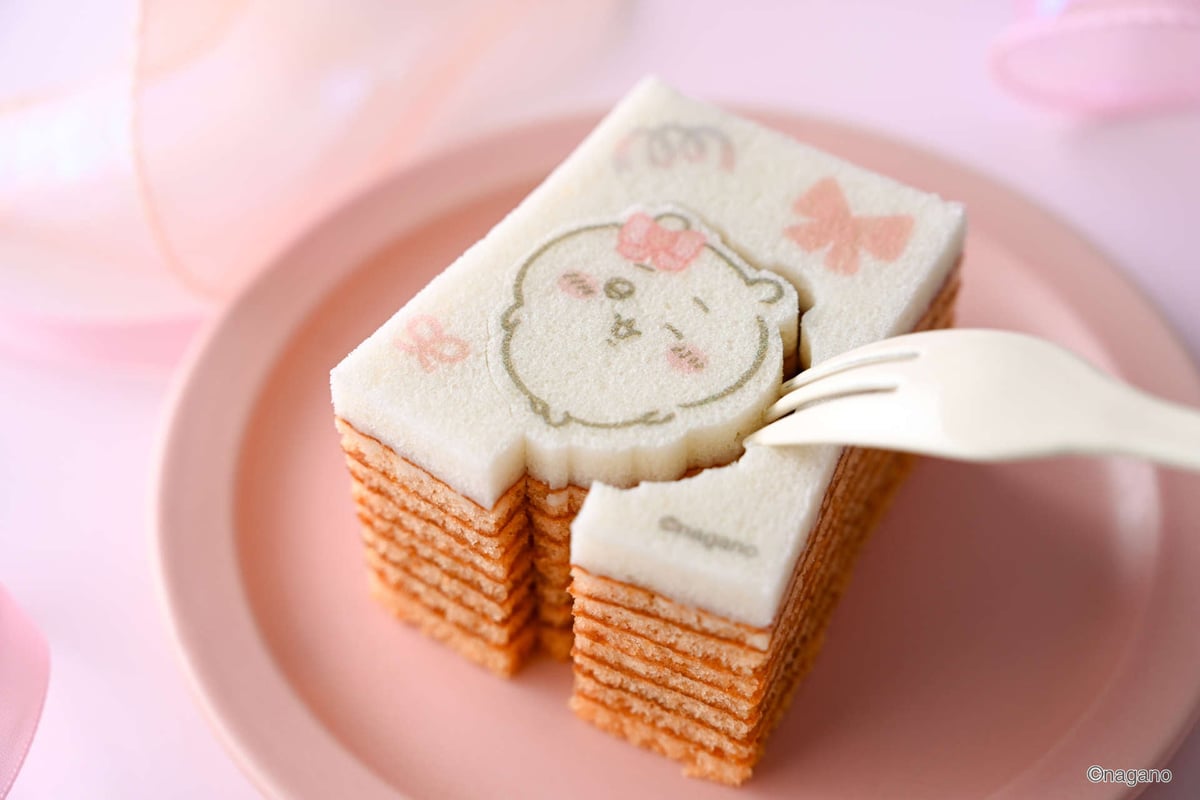 Chiikawa Cut-Out Baumkuchen at Chiikawa Land in Japan — From July 3