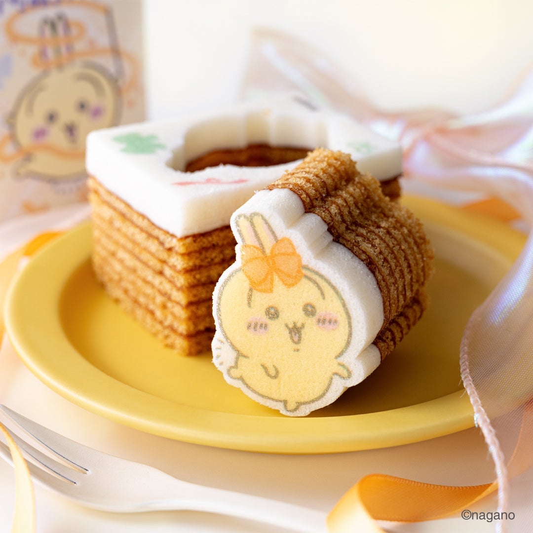 Chiikawa Cut-Out Baumkuchen at Chiikawa Land in Japan — From July 3
