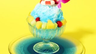 Chiikawa Restaurant Seasonal Menu at Okinawa PARCO CITY: Shisa Shaved Ice from June 6