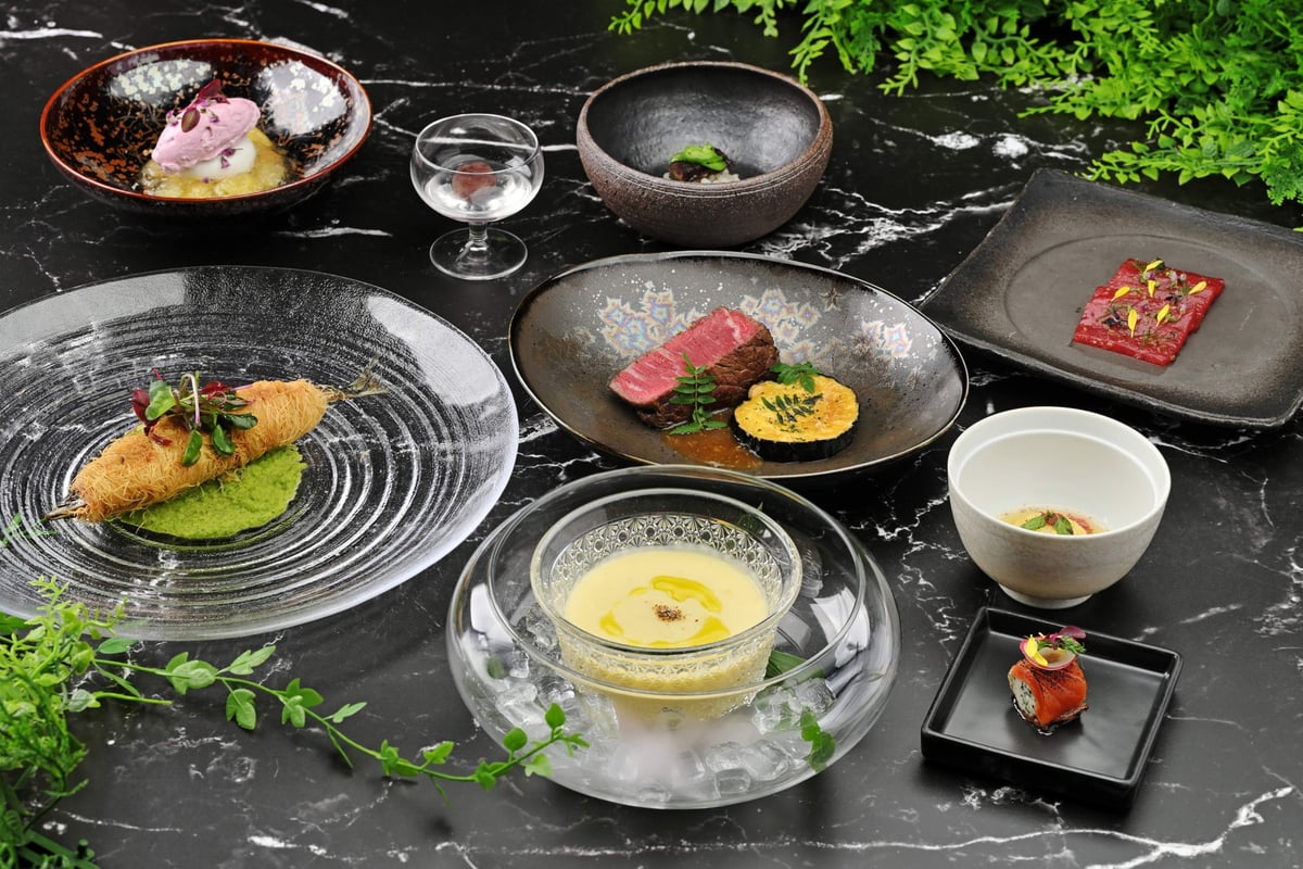 Cinq Saveurs Hybrid French-Japanese Dinner at The Prince Kyoto Takaragaike from July 1