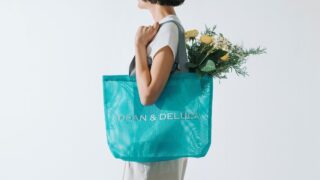 DEAN & DELUCA Turquoise Mesh Tote Bags in Tokyo from June 16