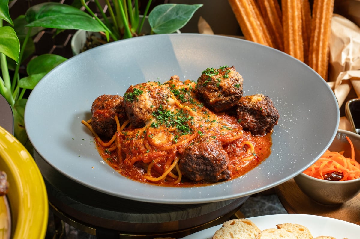 American-style menu items also available