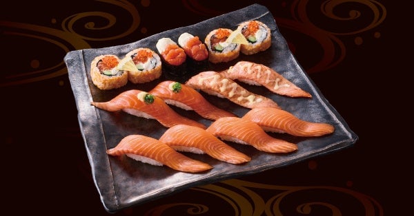 Shifuku Five-Star Salmon Selection — ¥1,480 (tax included ¥1,598)