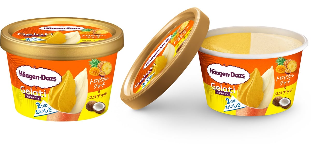 Haagen-Dazs Gelati Mini Cups in Japan — From June 30