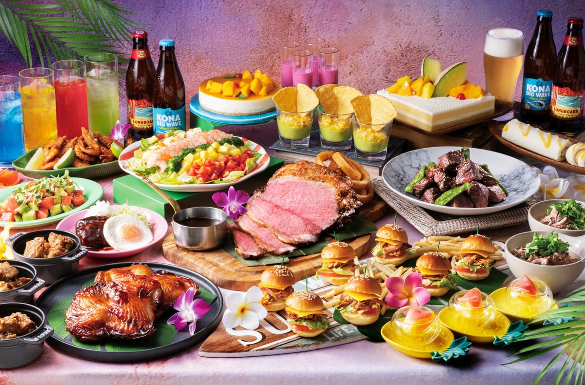 Hawaiian Buffet at RIHGA Royal Hotel Osaka from July 15