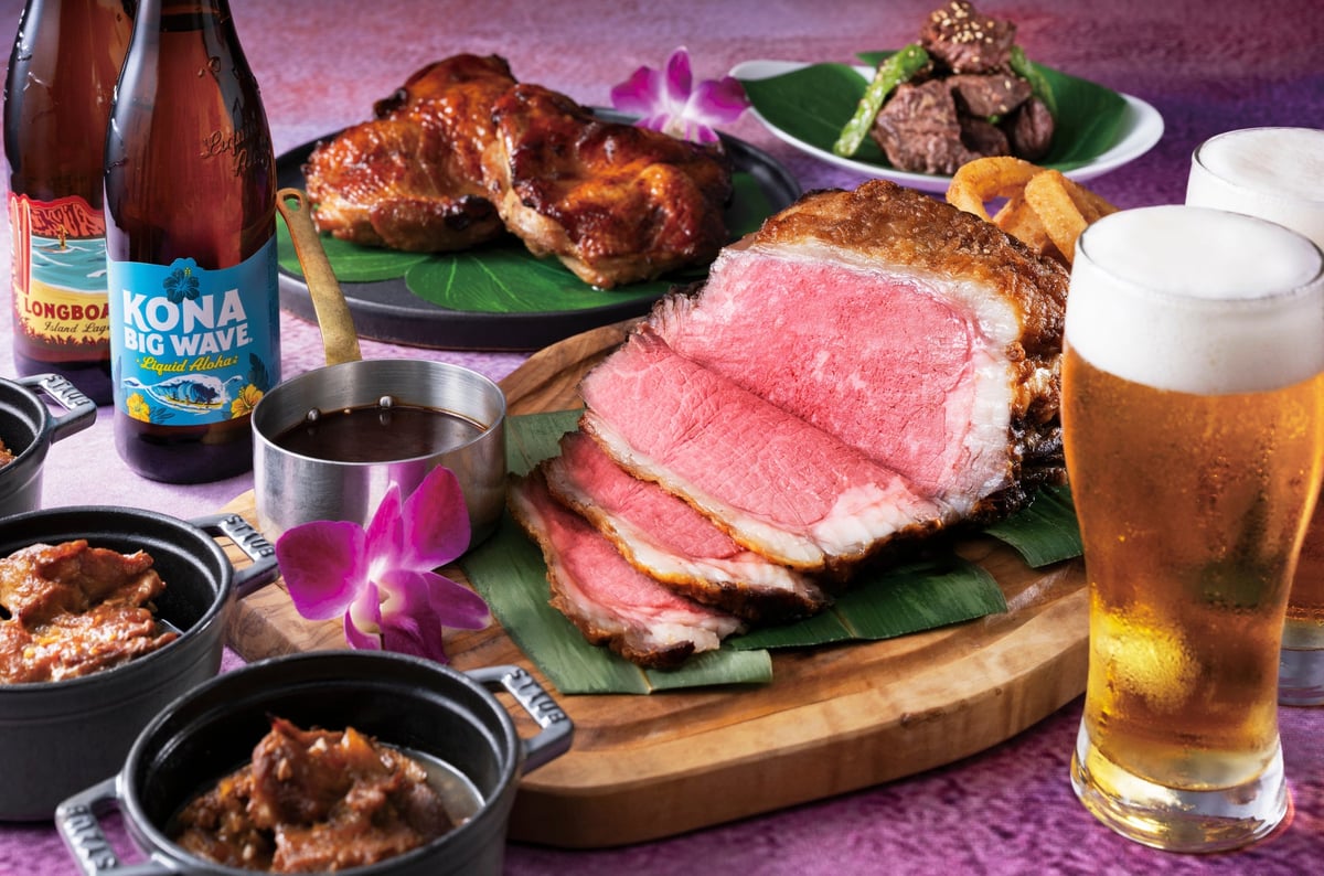 A lineup of dishes with a fragrant aroma that whets your appetite and pairs perfectly with drinks.