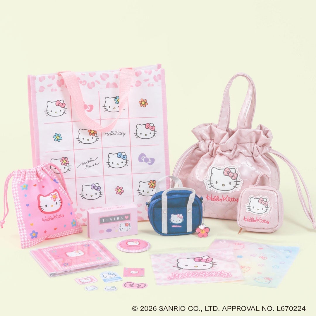 HELLO KITTY × 3COINS Collaboration Goods in Japan From July 18