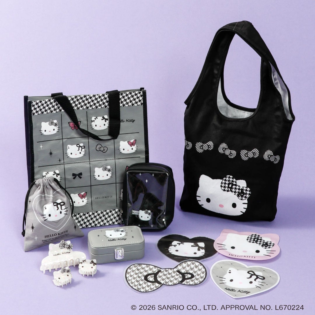 HELLO KITTY × 3COINS Collaboration Goods in Japan From July 18