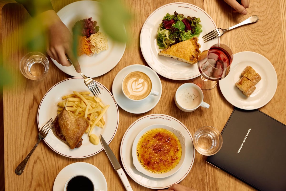 HORIGUCHI COFFEE à la table Opens in Ariake, Tokyo from June 12