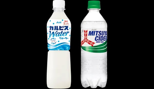 アサヒ(カルピスウォーター 500ml/三ツ矢サイダー 500ml)
