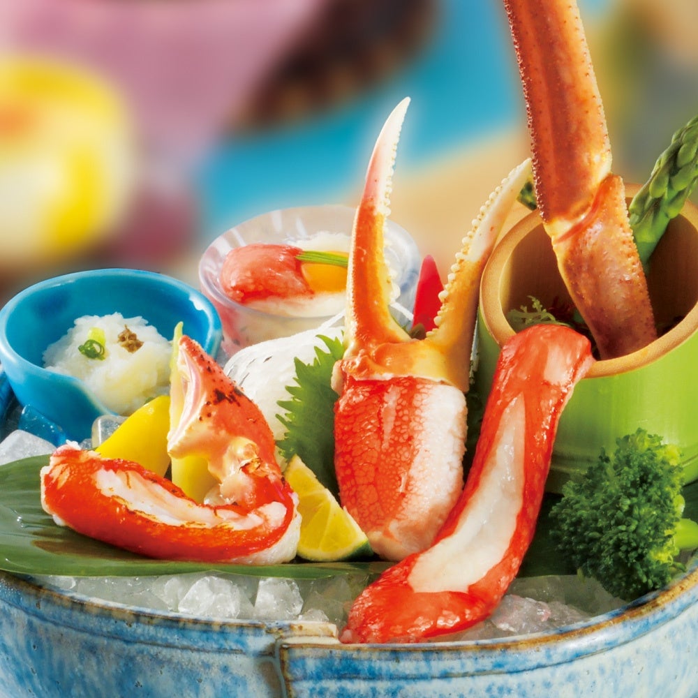 Assorted Five Kinds of Crab Sashimi