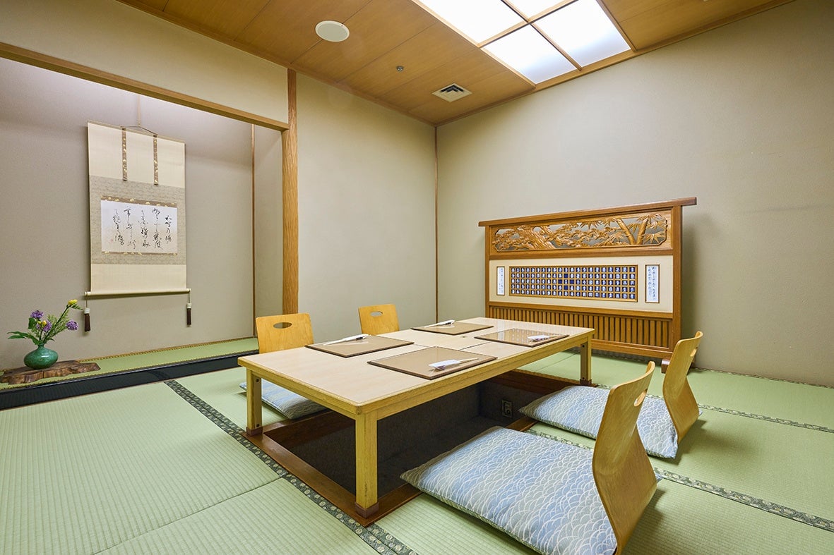 Relax in a Private Room with a Sunken Kotatsu