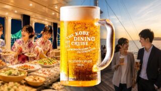Kobe Summer Beer Garden and Buffet Cruise from June 12