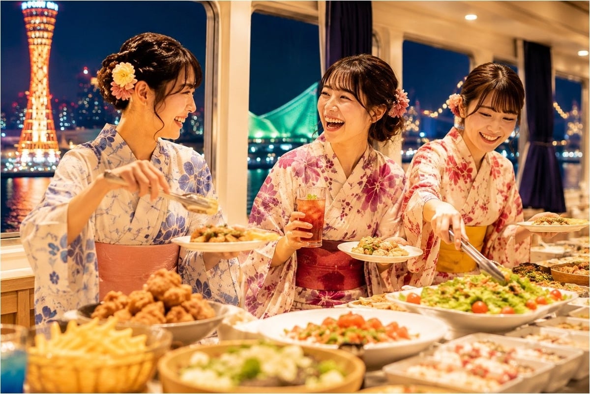 Kobe Summer Beer Garden and Buffet Cruise from June 12 – photo 5