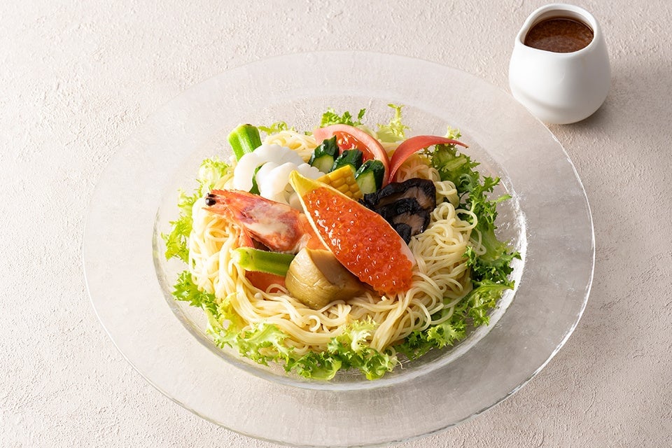 Kyoto Tokyu Hotel Serves Two Special Cold Noodle Dishes Featuring Kyoto Vegetables and Seafood From July 1