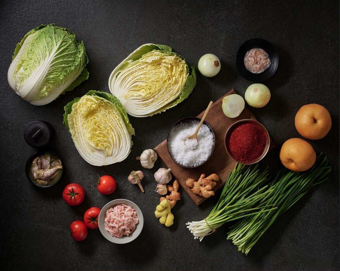 Lotte Hotel's Authentic Korean Kimchi at Daimaru Tokyo July 1