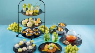 Luxurious Afternoon Tea at Toyama Excel Hotel Tokyu Featuring Shine Muscat and Kuromoji from July 1