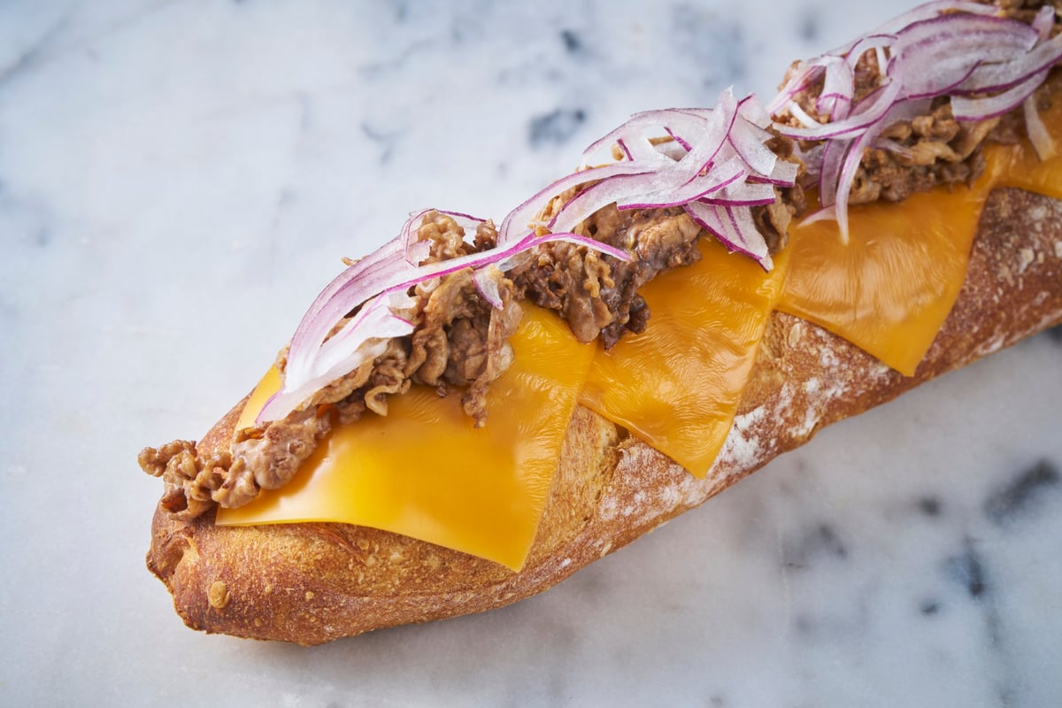 Philly Cheesesteak Slider