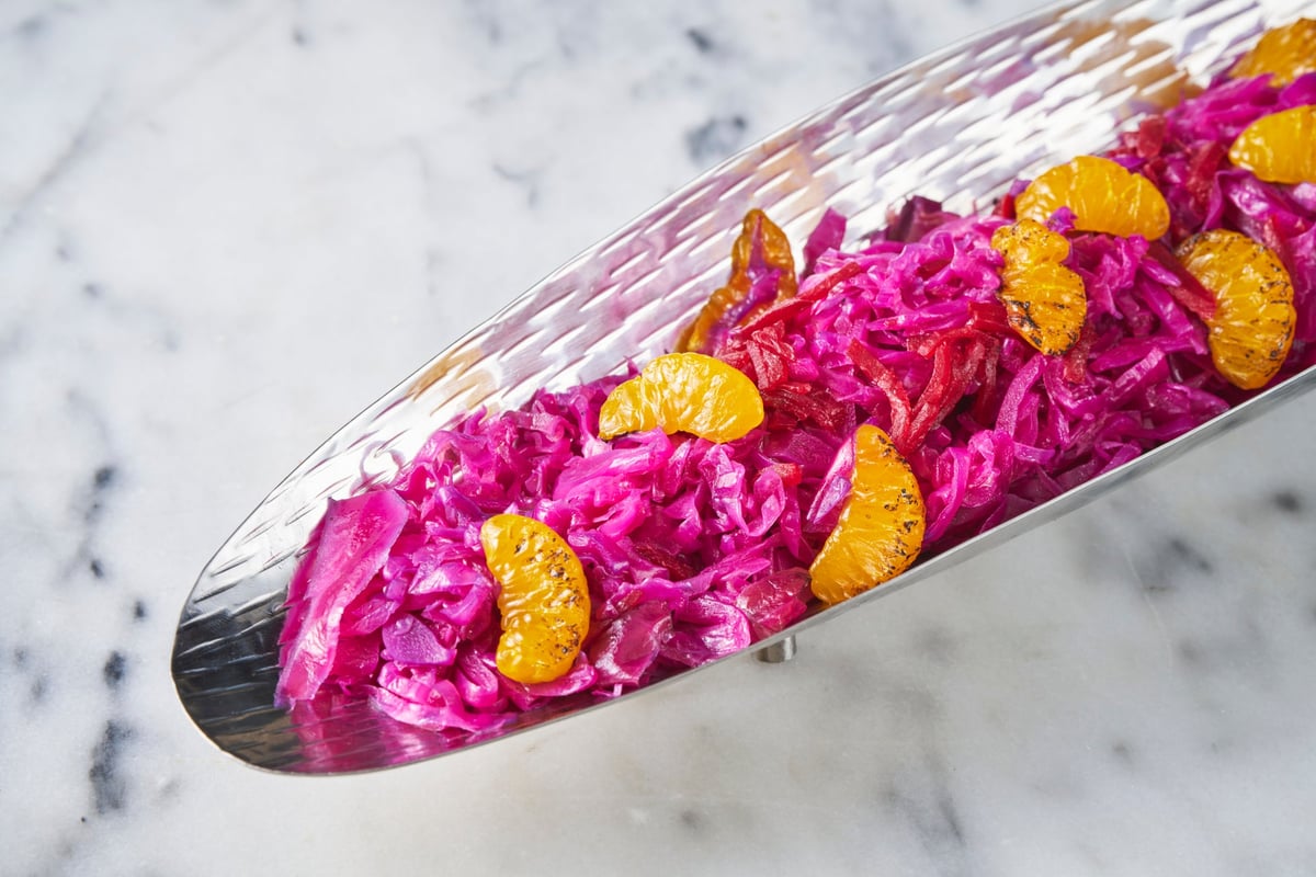 Marinated Cabbage and Beets