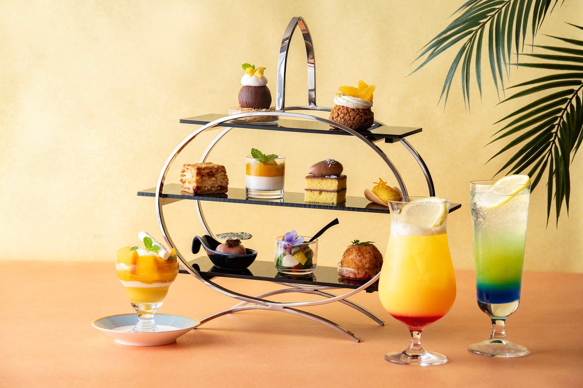 Mango & Tropical Afternoon Tea Set at Hotel Metropolitan Edmont Tokyo from July 1