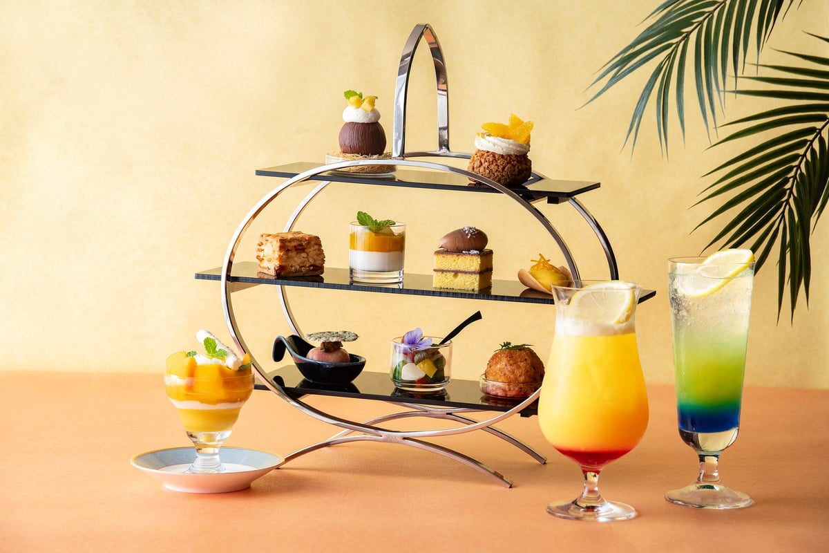 Mango & Tropical Afternoon Tea Set