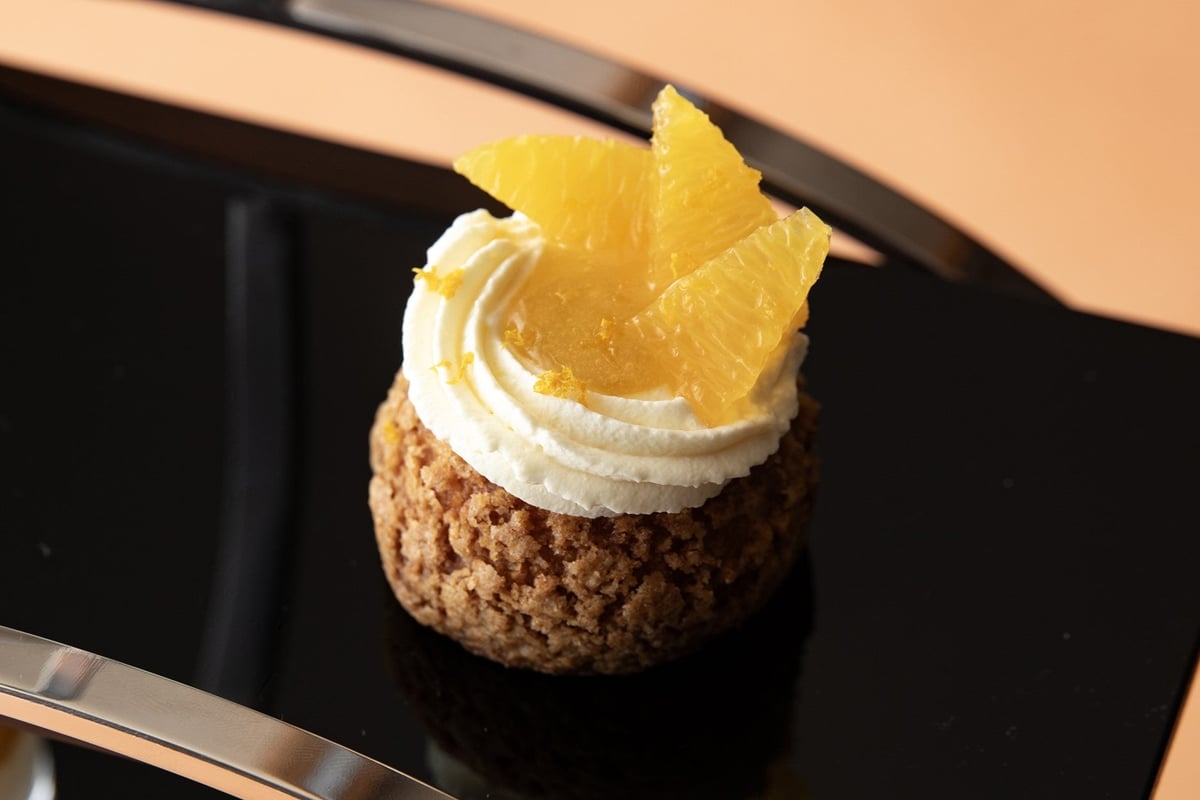 Orange Praline Choux