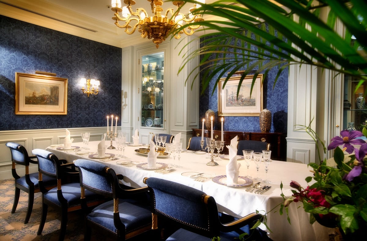 Private room 'Le Salon Bleu'